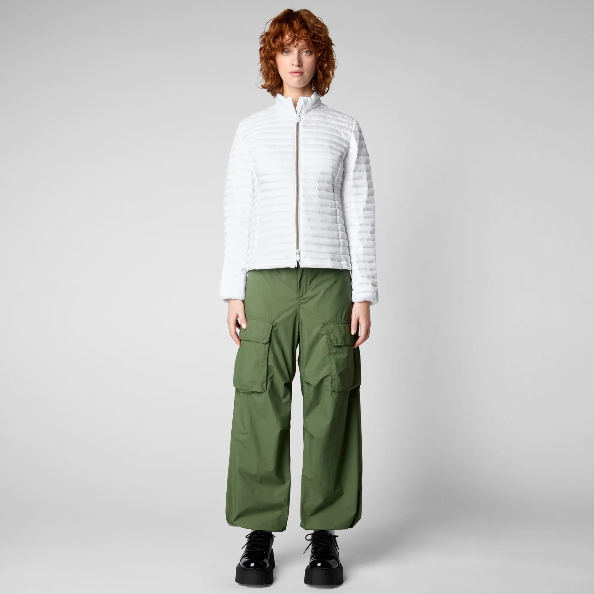 Save The Duck Animal-Free Steppjacken>Animal Free Damen-steppjacke Andreina In Weiss