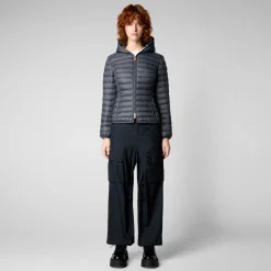 Save The Duck Animal-Free Steppjacken>Animal-free Damen-steppjacke Daisy In Sturmgrau