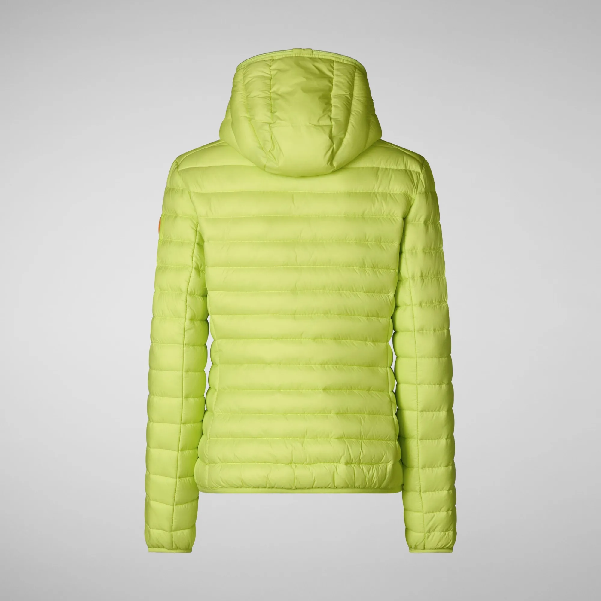 Save The Duck Animal-Free Steppjacken>Animal-free Damen-steppjacke Daisy Mit Kapuze In Lichen Green Limettengrün
