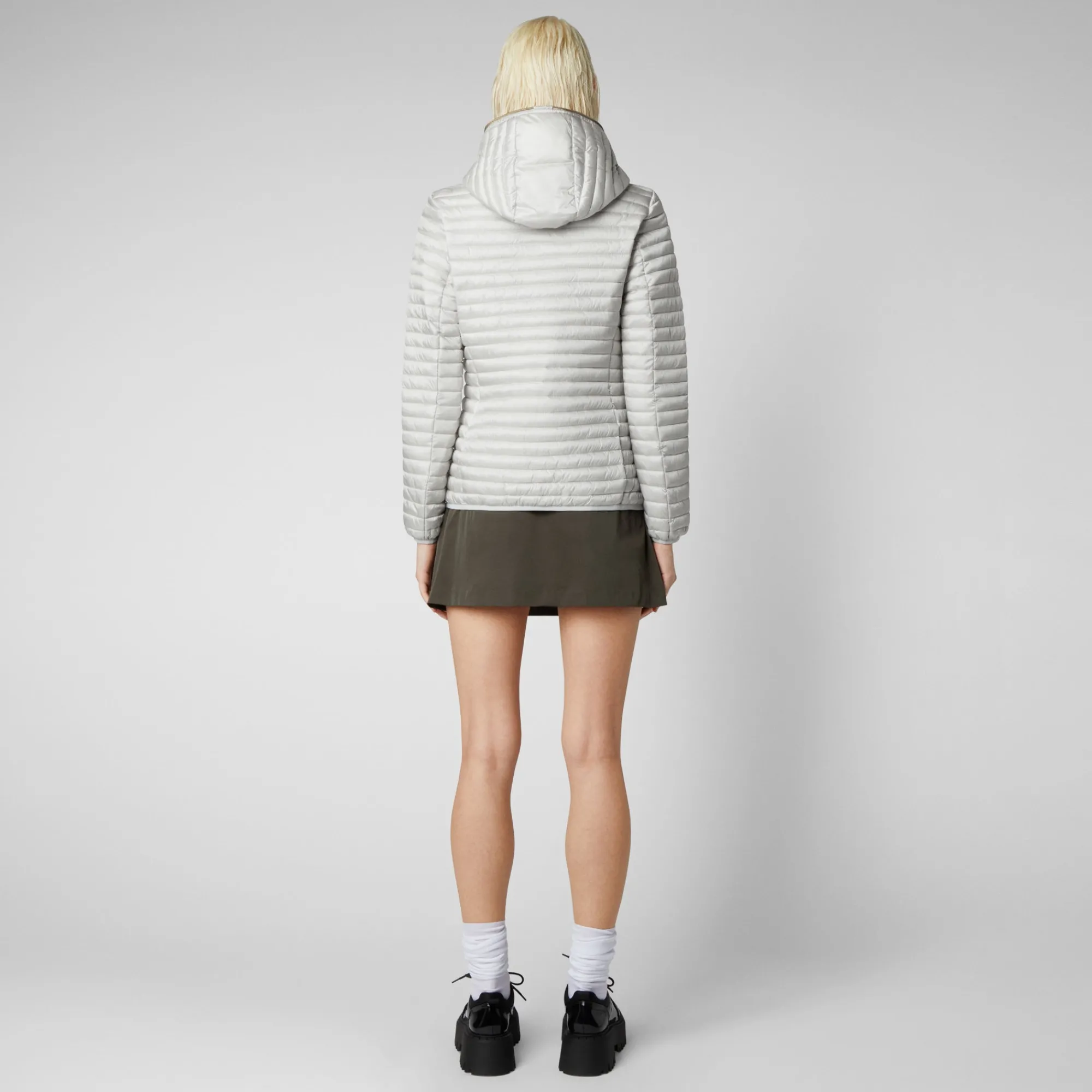 Save The Duck Animal-Free Steppjacken>ANIMAL-FREE DAMEN-STEPPJACKE KYLA IN Nebelgrau
