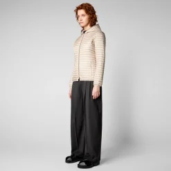 Save The Duck Animal-Free Steppjacken>Animal-free Damen-steppjacke Alexa In Sandbeige