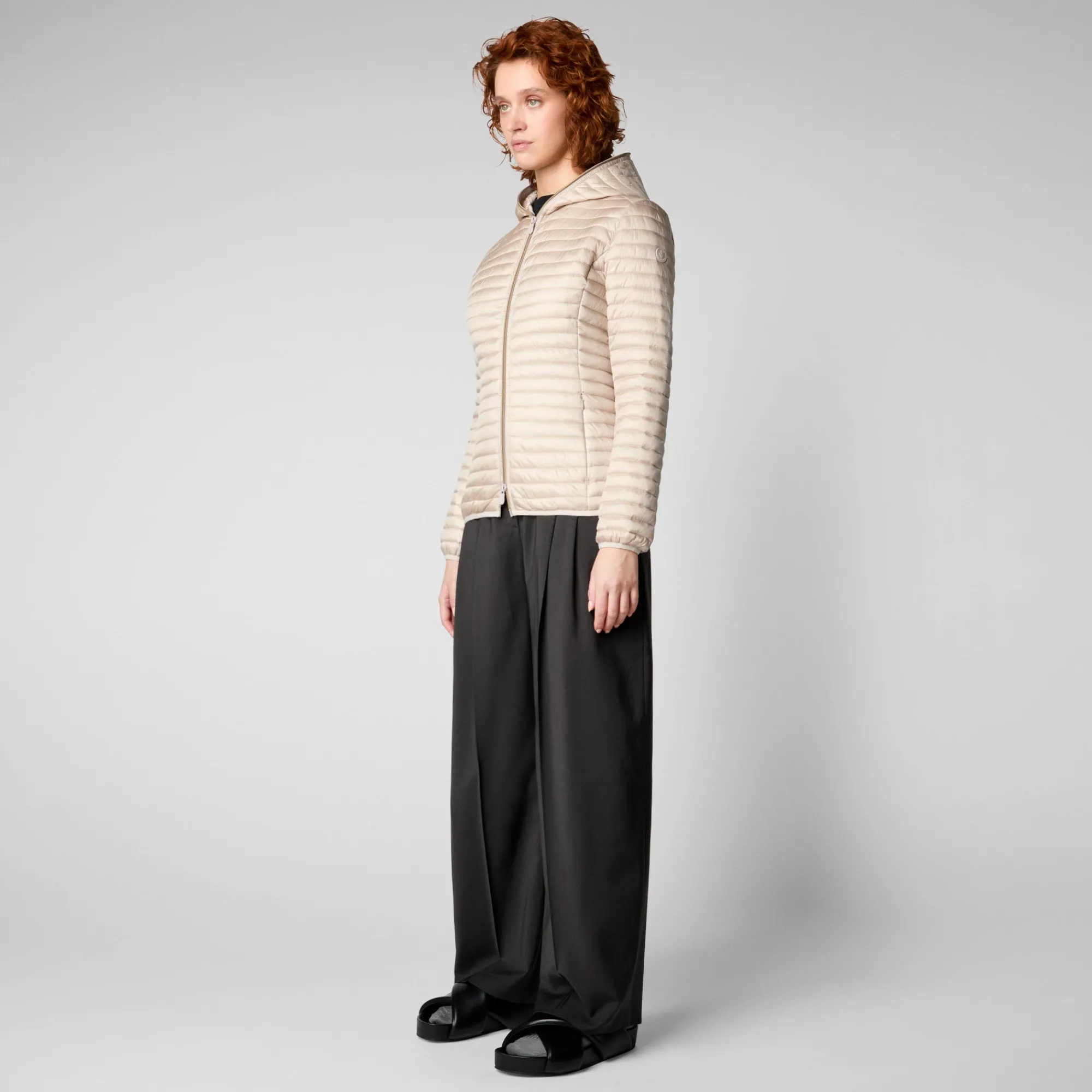 Save The Duck Animal-Free Steppjacken>Animal-free Damen-steppjacke Alexa In Sandbeige