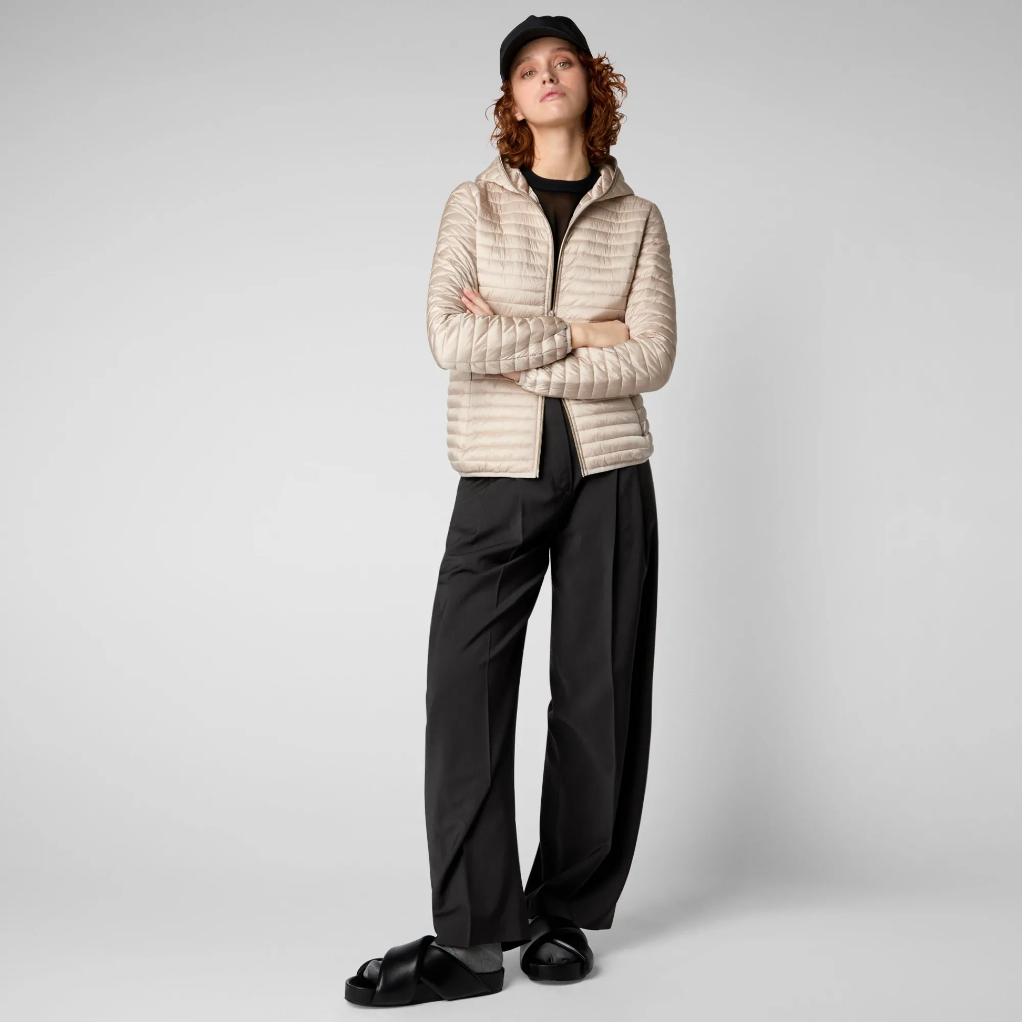 Save The Duck Animal-Free Steppjacken>Animal-free Damen-steppjacke Alexa In Sandbeige