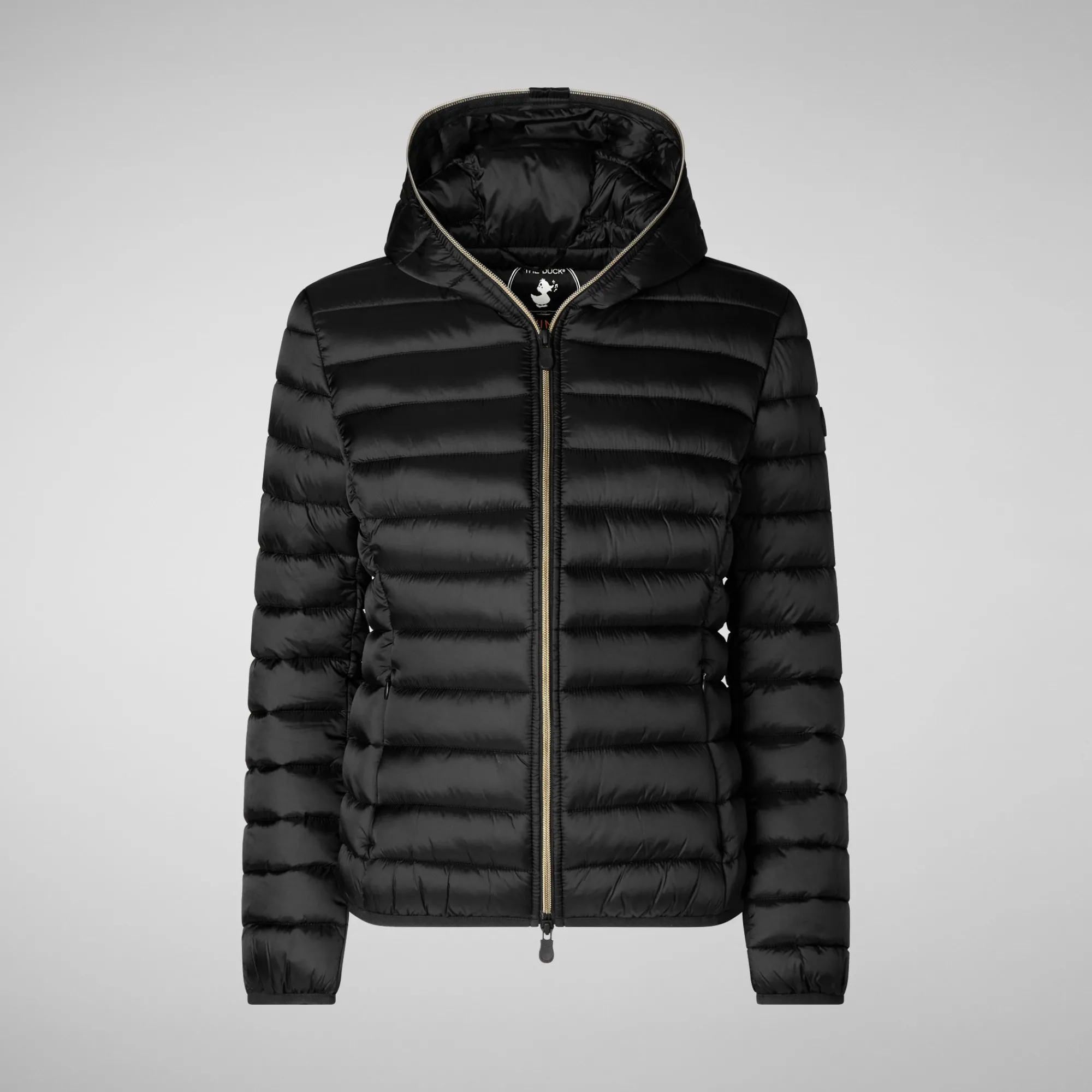 Save The Duck Animal-Free Steppjacken>Animal-free Damen-steppjacke Alexis Mit Kapuze In Schwarz