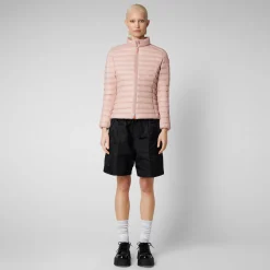 Save The Duck Animal-Free Steppjacken>Animal-free Damen-Steppjacke Carly In Blassrosa