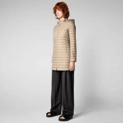 Save The Duck Animal-Free Steppjacken>Animal-free Damen-steppjacke Bryanna In Dünenbeige