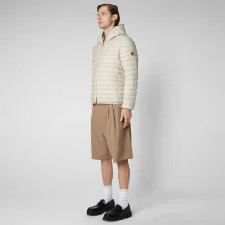 Save The Duck Animal-Free Steppjacken>Animal-free Herren-steppjacke Donald In Hellbeige