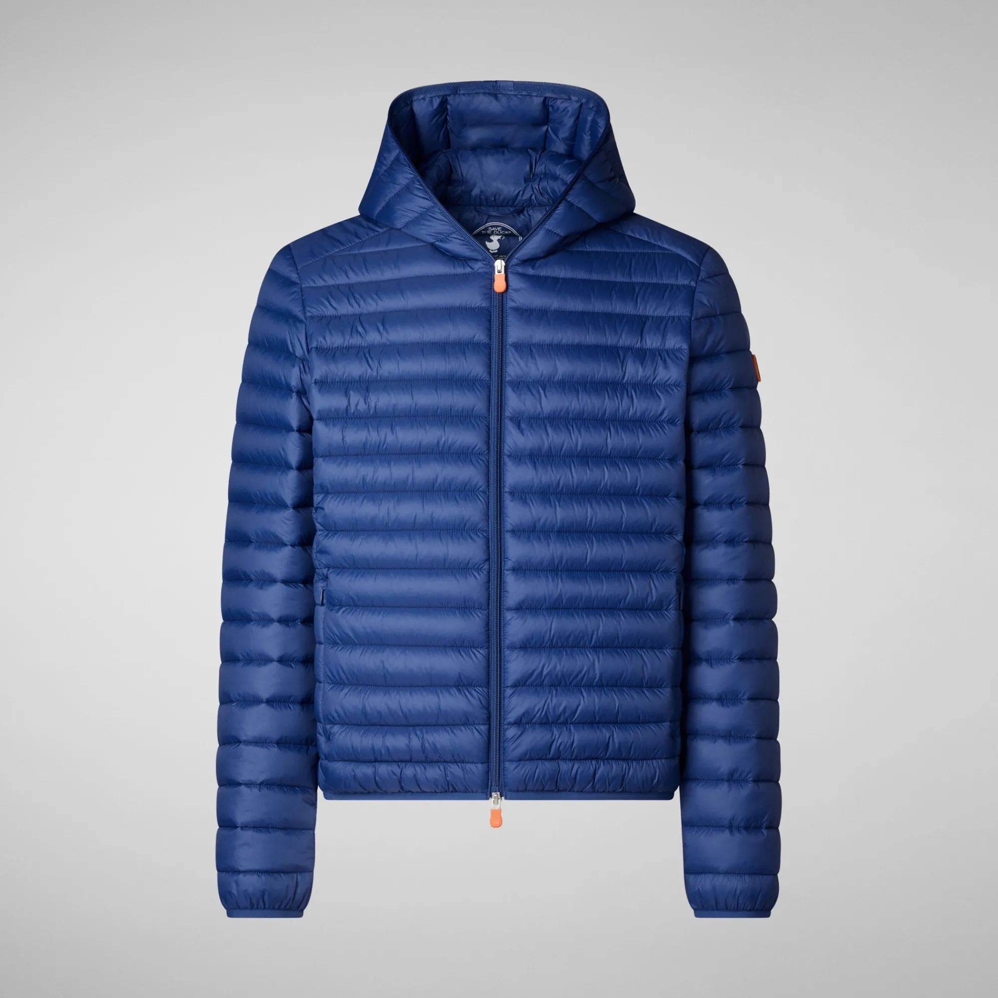 Save The Duck Animal-Free Steppjacken>Animal-free Herren-Steppjacke Donald Mit Kapuze In Eclipseblau
