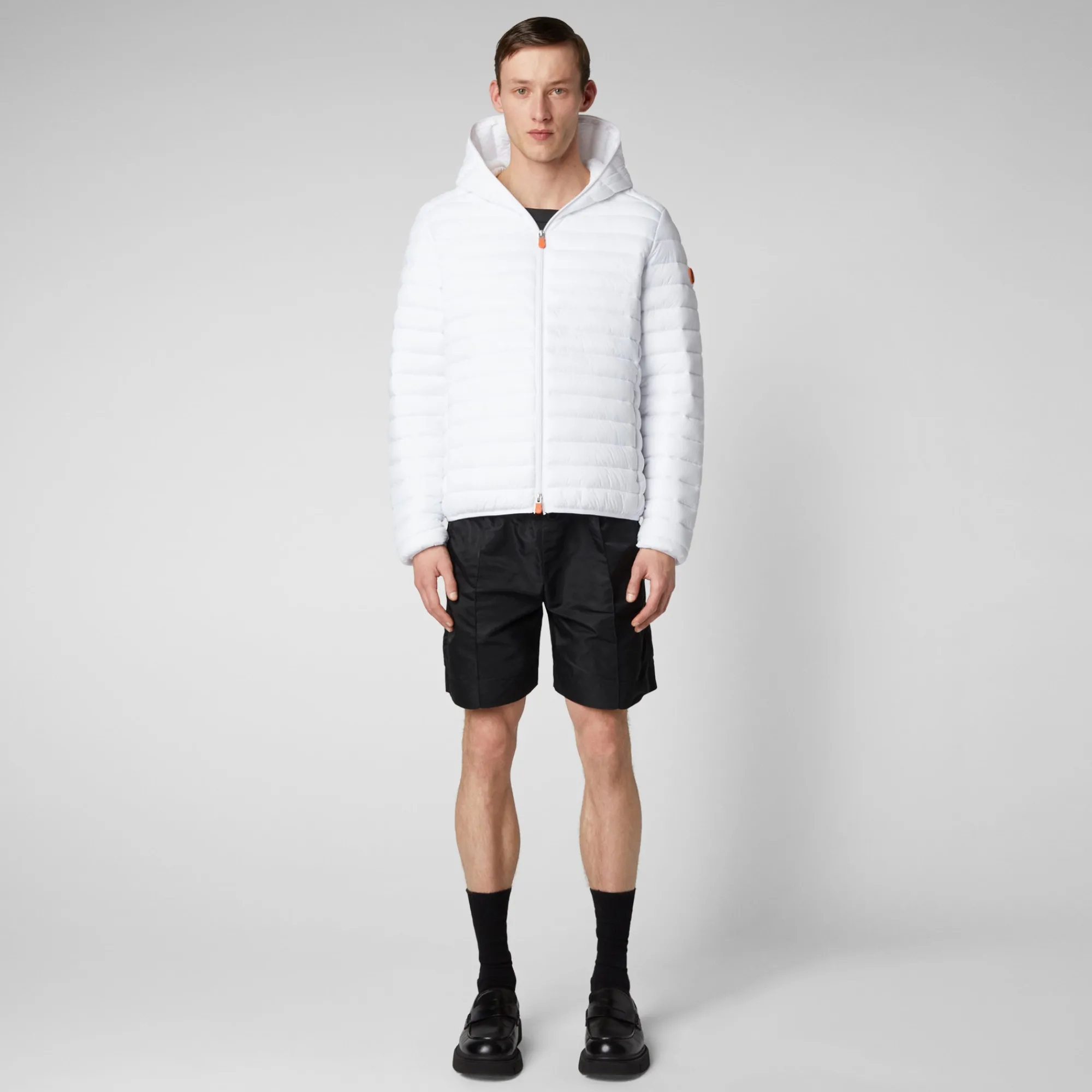Save The Duck Animal-Free Steppjacken>Animal-free Herren-steppjacke Donald In Weiss