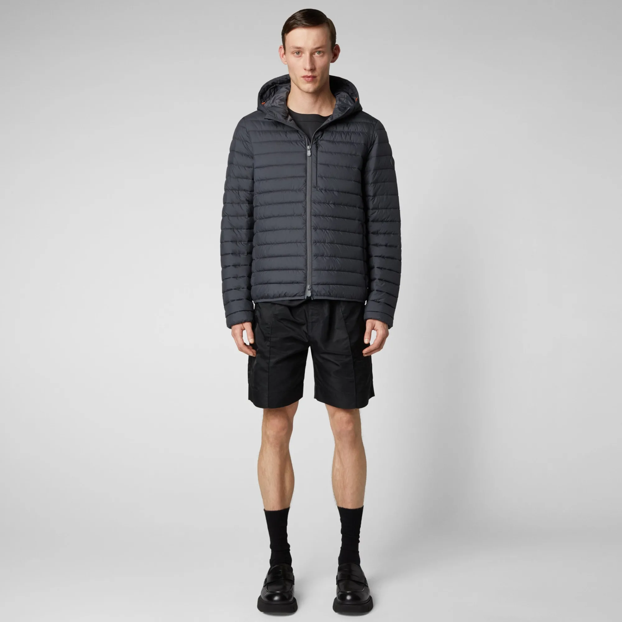 Save The Duck Animal-Free Steppjacken>Animal-free Herren-steppjacke Cael In Sturmgrau