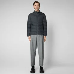 Save The Duck Animal-Free Steppjacken>ANIMAL-FREE HERREN-STEPPJACKE Puffer Cole In Sturmgrau
