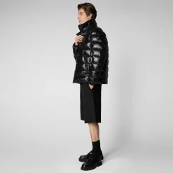 Save The Duck Animal-Free Steppjacken>Animal-free Herren-steppjacke Florian Mit Kapuze In Schwarz