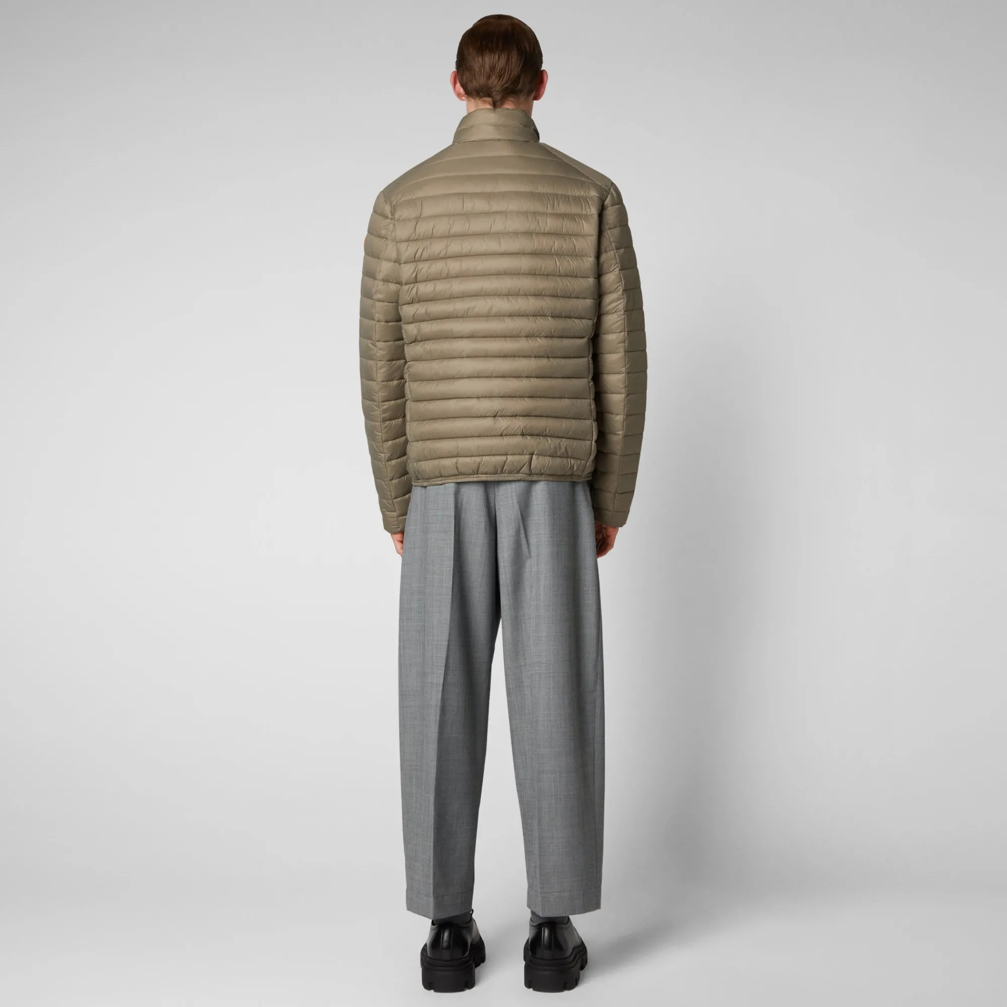 Save The Duck Animal-Free Steppjacken>ANIMAL-FREE HERREN-STEPPJACKE Puffer Alexander In Elefantengrau