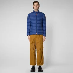 Save The Duck Animal-Free Steppjacken>Animal-free Herren-Steppjacke Alexander In Eclipse-Blau Eclipseblau
