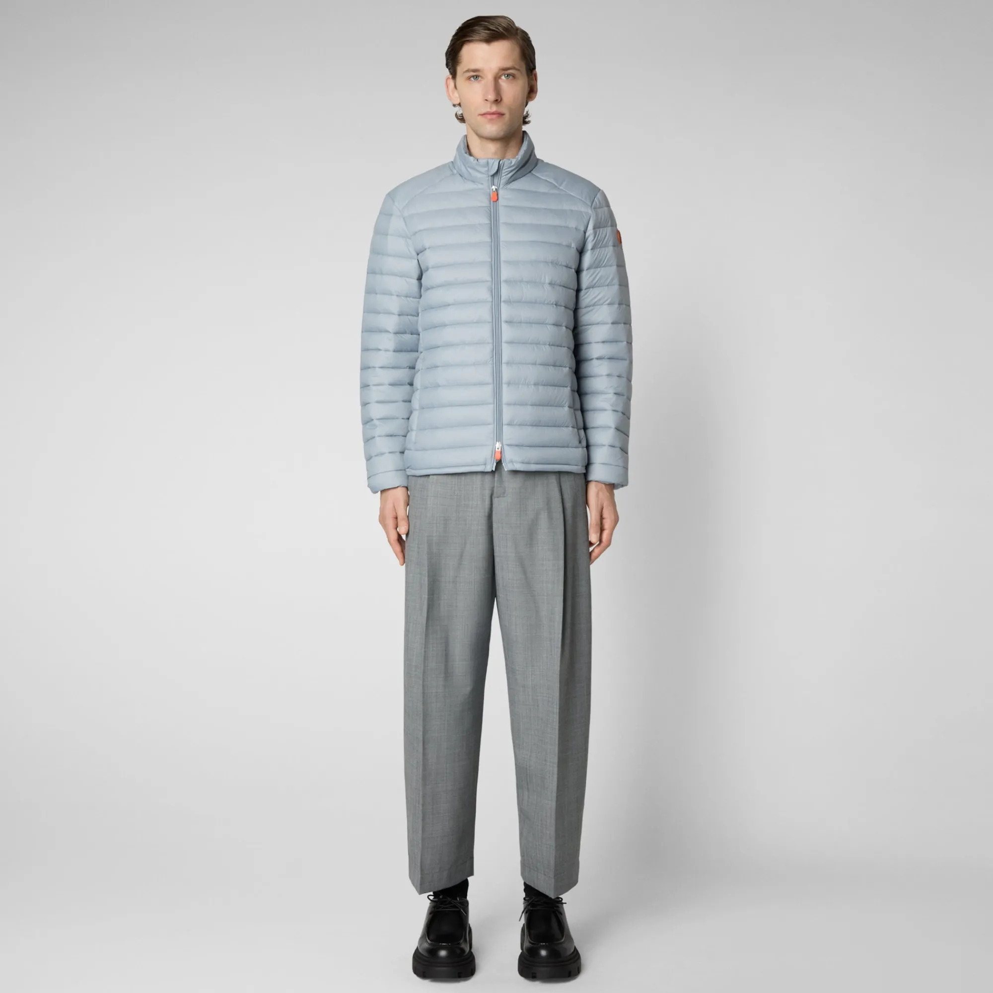 Save The Duck Animal-Free Steppjacken>Animal-free Herren-steppjacke Alexander In Schiefergrau