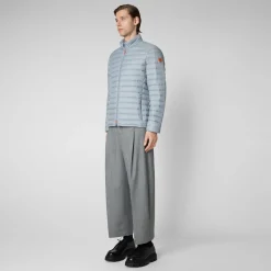 Save The Duck Animal-Free Steppjacken>Animal-free Herren-steppjacke Alexander In Schiefergrau