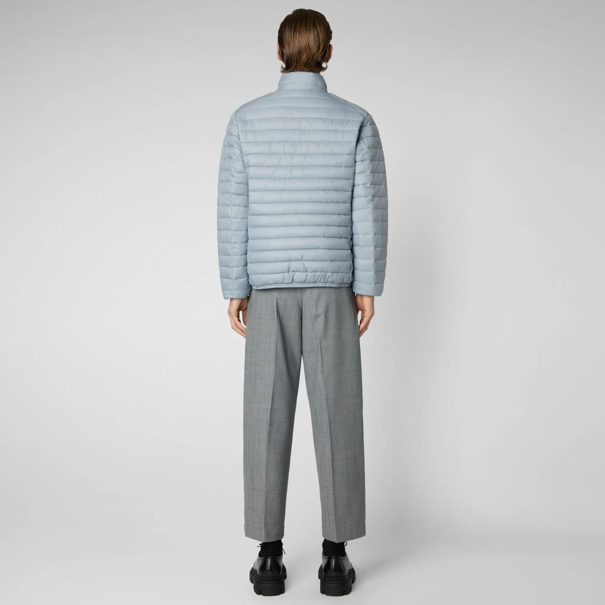 Save The Duck Animal-Free Steppjacken>Animal-free Herren-steppjacke Alexander In Schiefergrau