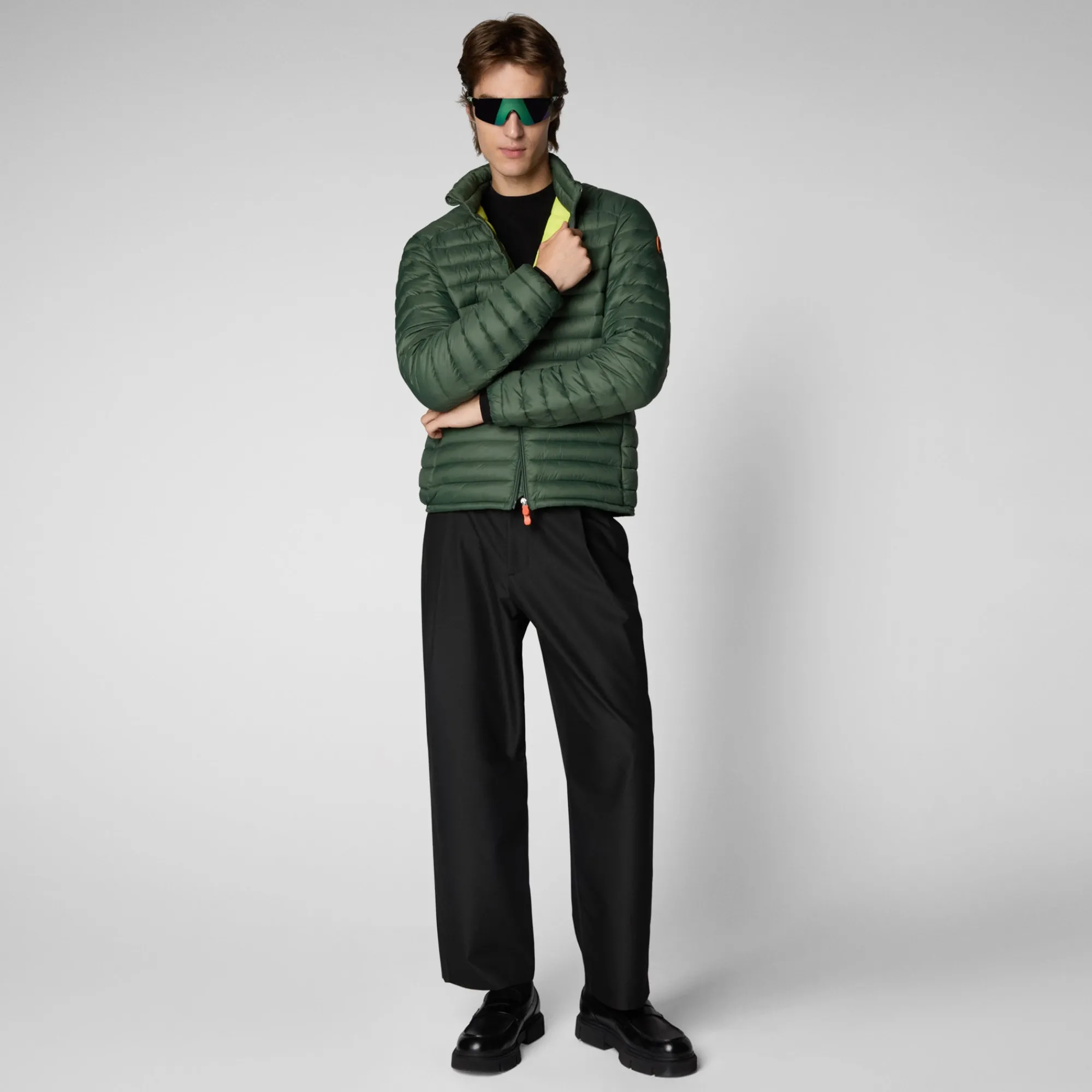 Save The Duck Animal-Free Steppjacken>Animal-free Herren-Steppjacke Alexander In Thyme Green Thymiangrün