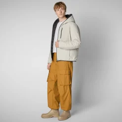 Save The Duck Animal-Free Steppjacken>Animal-free Herren-steppjacke Ezra In Hellbeige