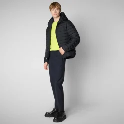 Save The Duck Animal-Free Steppjacken>Animal-free Herren-steppjacke Ezra In Blauschwarz