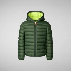 Save The Duck Animal-Free Steppjacken>Animal-free Jungen-steppjacke Dony In Thyme Green Thymiangrün