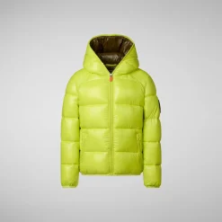 Save The Duck Animal-Free Steppjacken>Animal-free Jungen-steppjacke Artie In Lichen Green Limettengrün