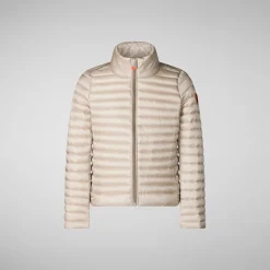 Save The Duck Animal-Free Steppjacken>ANIMAL-FREE MÄDCHEN-JACKE Aya In Sandbeige
