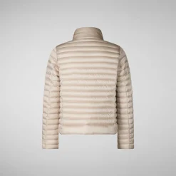 Save The Duck Animal-Free Steppjacken>ANIMAL-FREE MÄDCHEN-JACKE Aya In Sandbeige