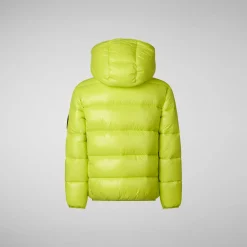 Save The Duck Animal-Free Steppjacken>Animal-free Mädchen-Steppjacke Kate In Lichen Green Limettengrün