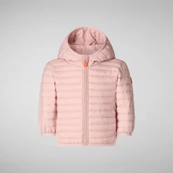 Save The Duck Baby>ANIMAL-FREE UNISEX STEPPJACKE Nene In Antik-rosa Puderrosa