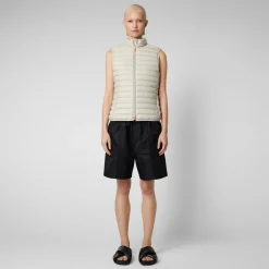 Save The Duck Westen>Damen Steppweste Charlotte In Hellbeige