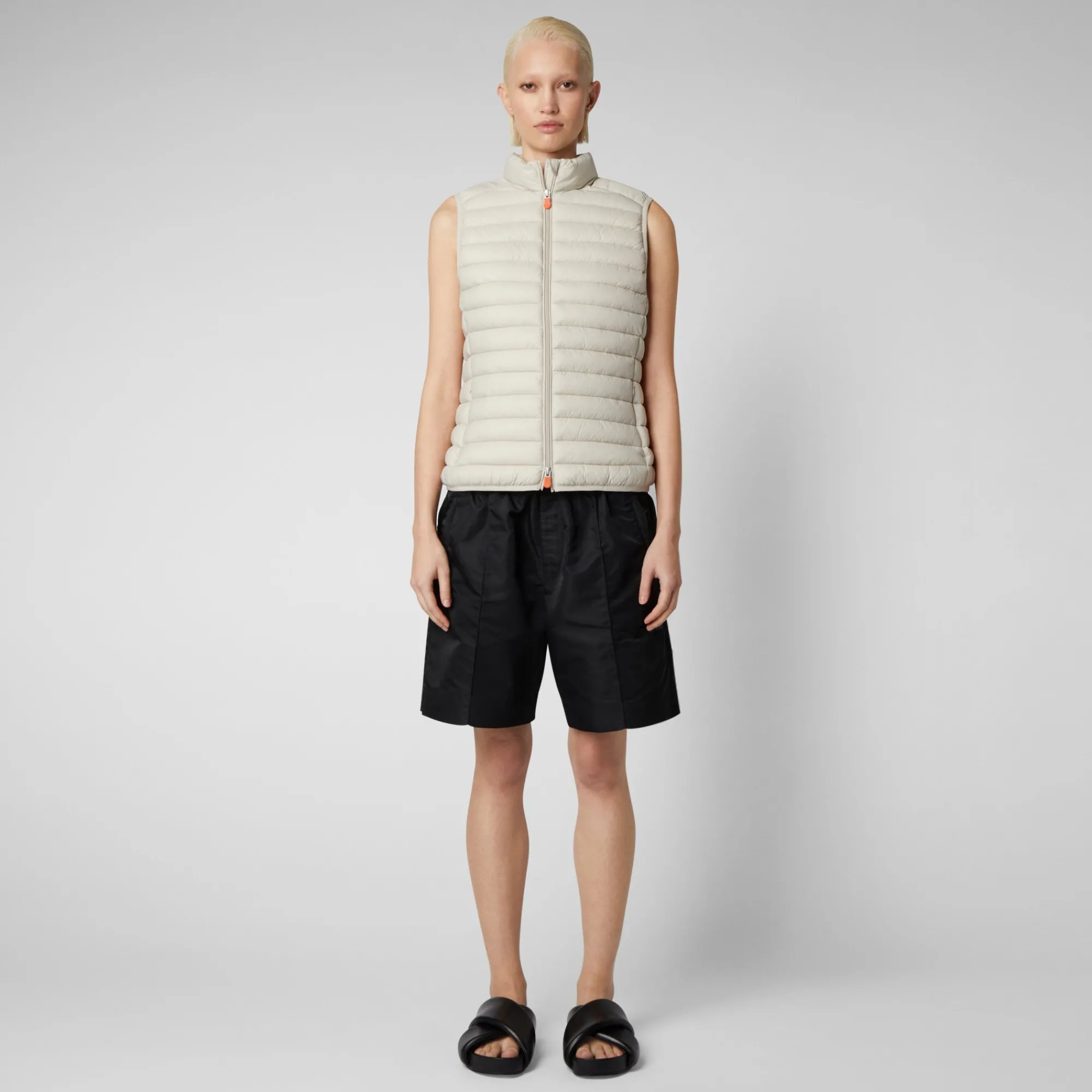 Save The Duck Westen>Damen Steppweste Charlotte In Hellbeige