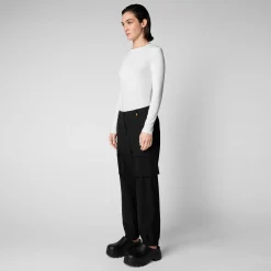 Save The Duck Hosen>Damenhose Gosy In Schwarz