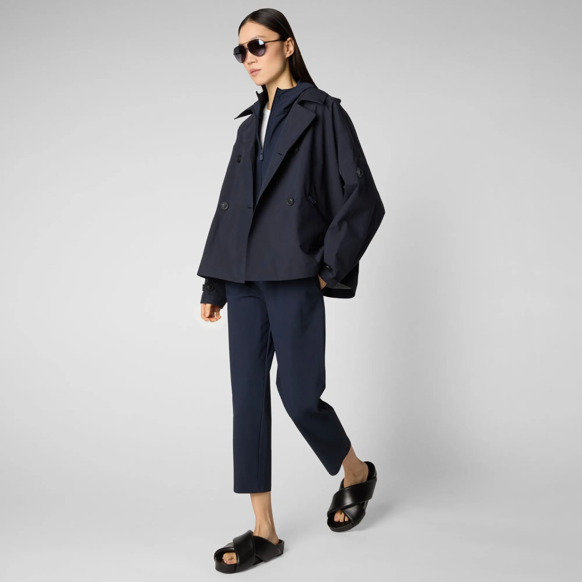 Save The Duck Hosen>Damenhose Milan In Marineblau