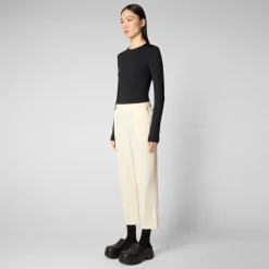 Save The Duck Hosen>Damenhose Milan In Vanille