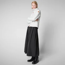 Save The Duck Animal-Free Steppjacken>Damen-steppjacke Carly In Frozen Grey Frostgrau