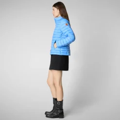 Save The Duck Animal-Free Steppjacken>Damen-steppjacke Carly In Coelinblau