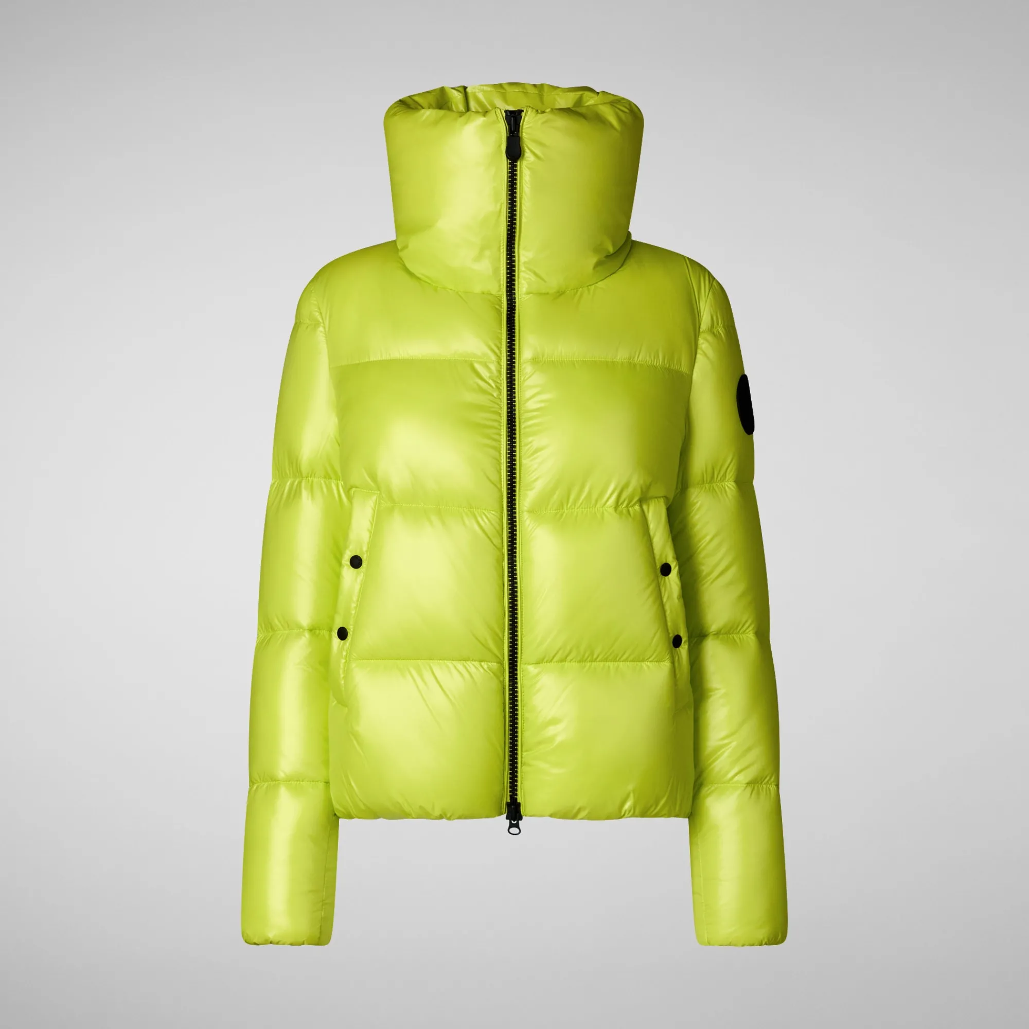 Save The Duck Animal-Free Steppjacken>Damen-steppjacke Isla In Lichen Green Limettengrün