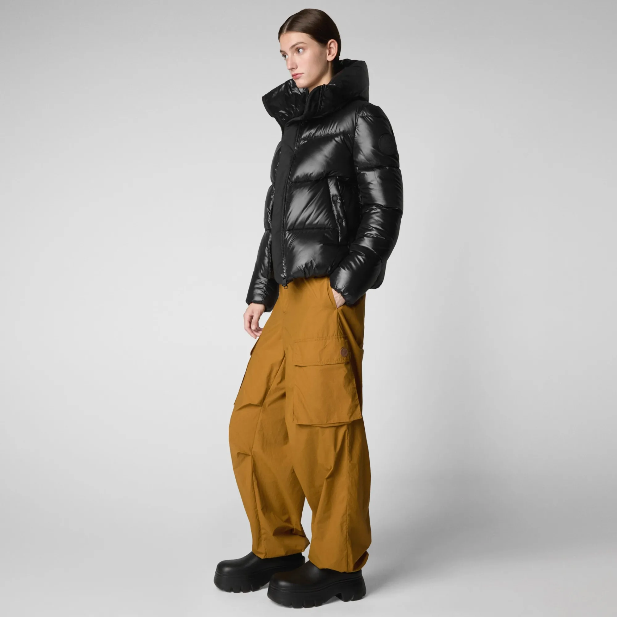Save The Duck Animal-Free Steppjacken>Damen-steppjacke Isla In Schwarz