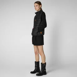 Save The Duck Westen>Damen-Steppweste Charlotte In Schwarz