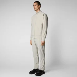 Save The Duck T-Shirts & Sweatshirts>Herren Sweatshirt Tulio In Nebelgrau