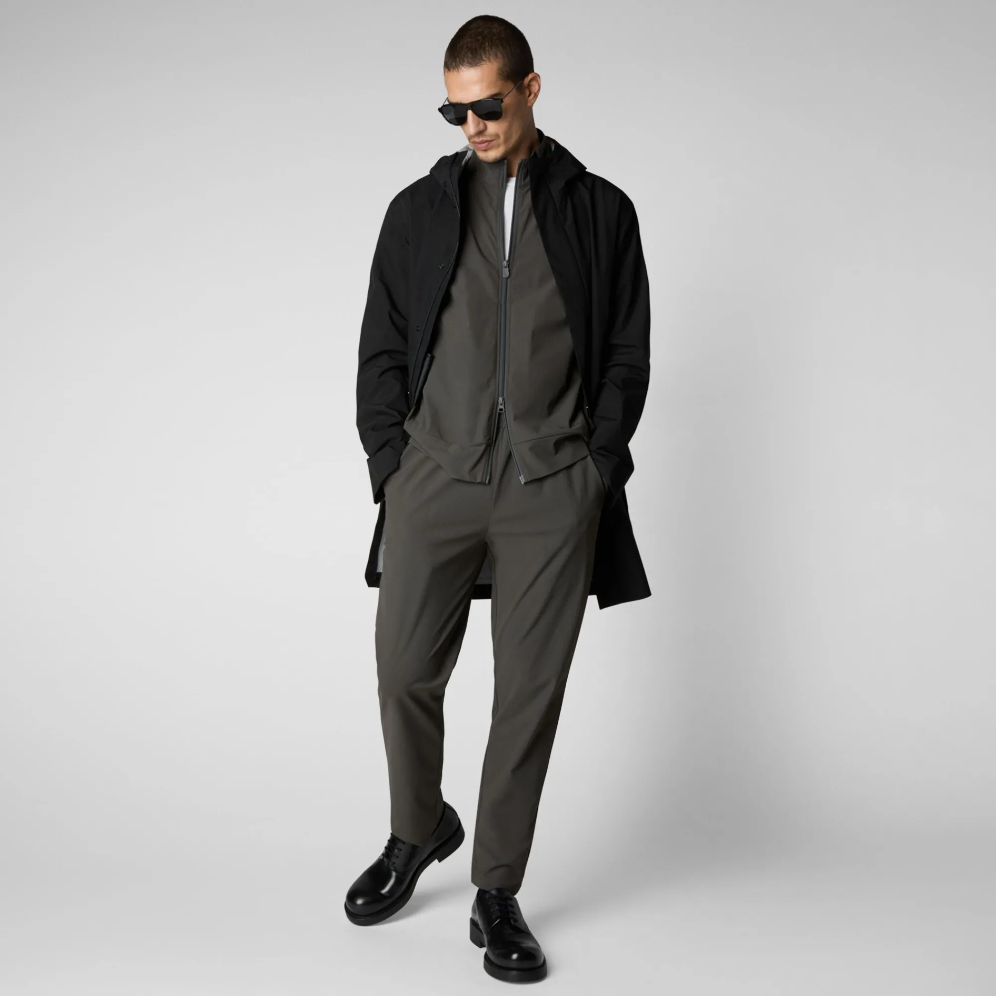 Save The Duck T-Shirts & Sweatshirts>Herren Sweatshirt Tulio In Rauchgrau