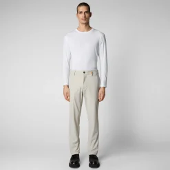 Save The Duck Hosen>Herren Trousers Colt In Nebelgrau
