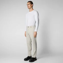 Save The Duck Hosen>Herren Trousers Colt In Nebelgrau