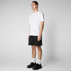 Save The Duck T-Shirts & Sweatshirts>Herren T-shirt Adelmar In Weiss