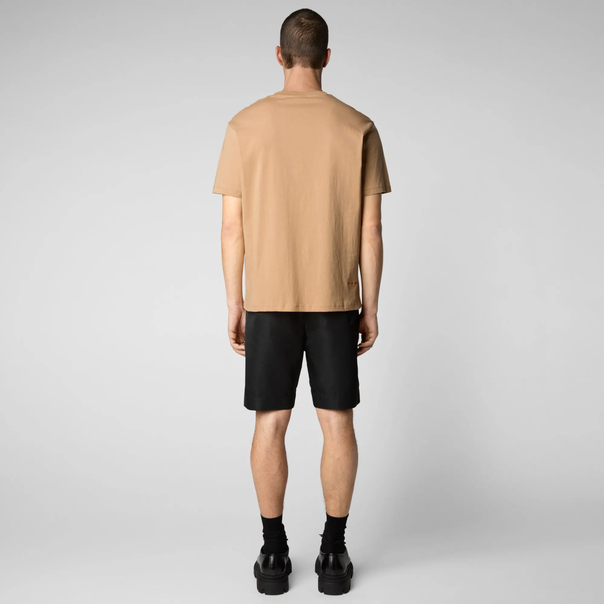 Save The Duck T-Shirts & Sweatshirts>Herren T-shirt Adelmar In Biscuit beige