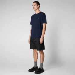 Save The Duck T-Shirts & Sweatshirts>Herren T-shirt Adelmar In Marineblau