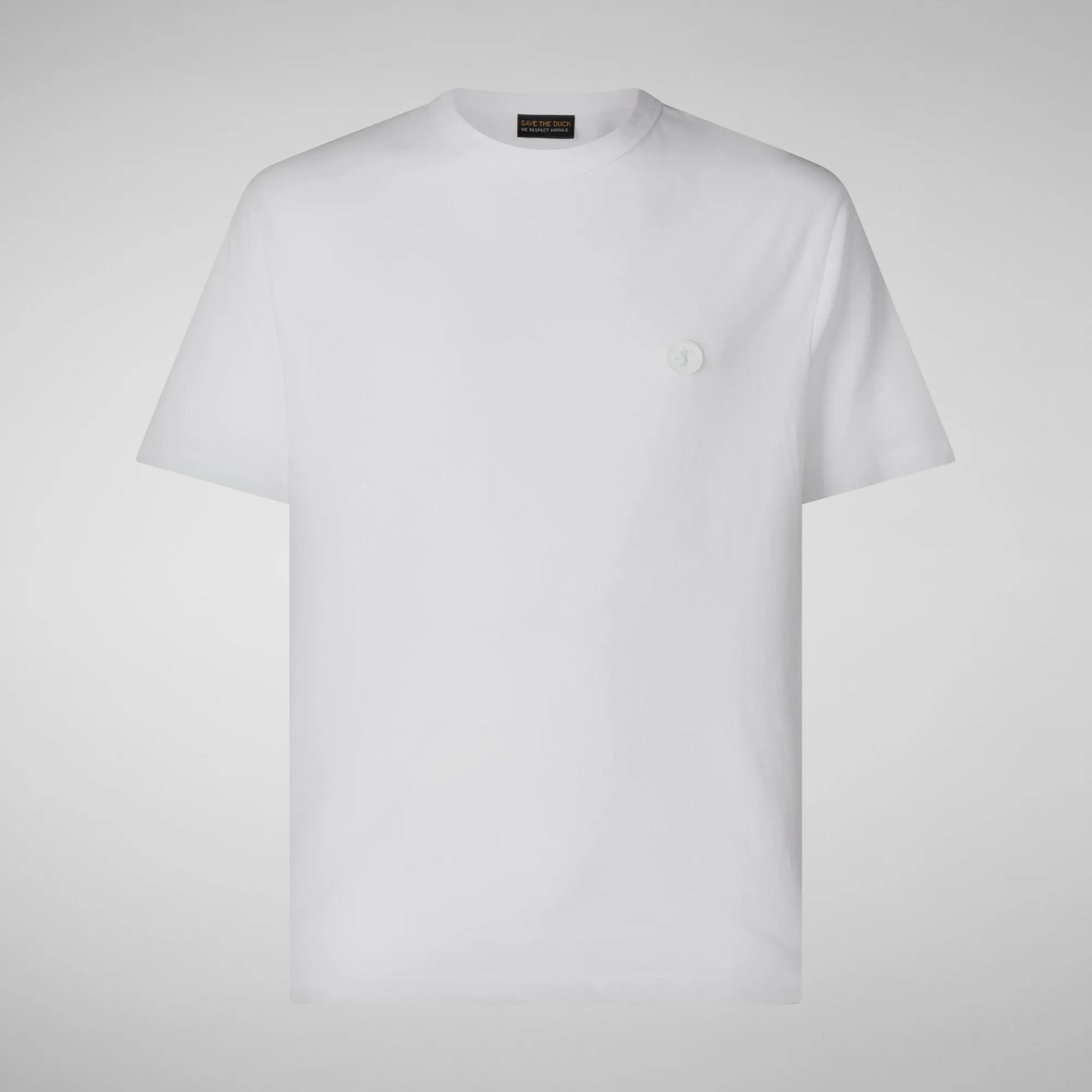 Save The Duck T-Shirts & Sweatshirts>Herren T-shirt Bram In Cremeweiß Cremefarben
