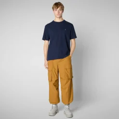 Save The Duck T-Shirts & Sweatshirts>Herren T-shirt Bram In Marineblau