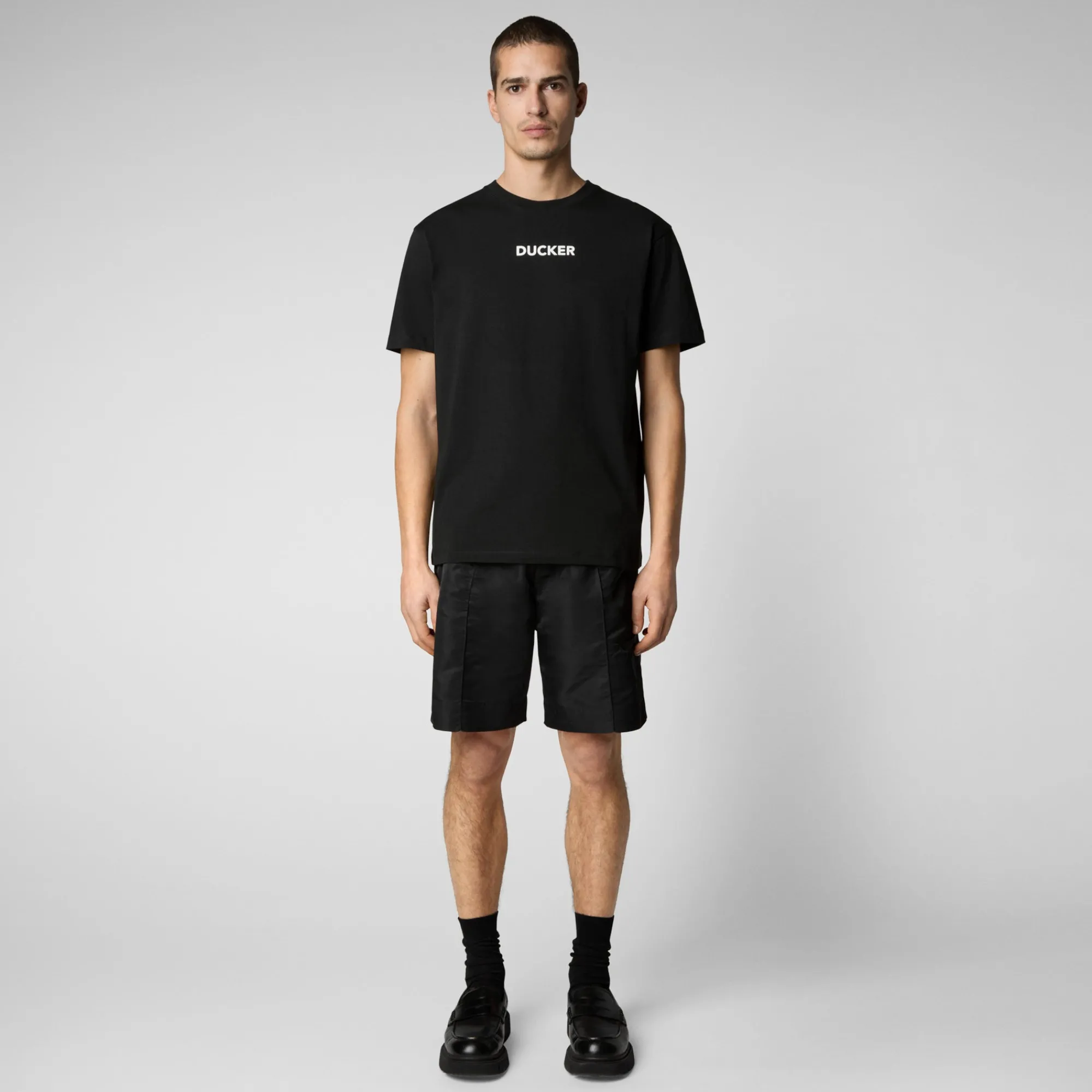 Save The Duck T-Shirts & Sweatshirts>Herren T-shirt Nalo In Schwarz